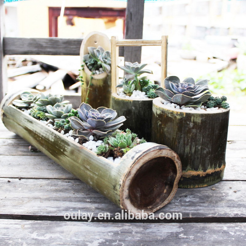 Bamboo Material Decoration Craft Bamboo Vase