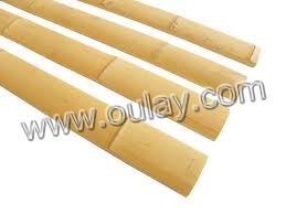 Bamboo slats for building