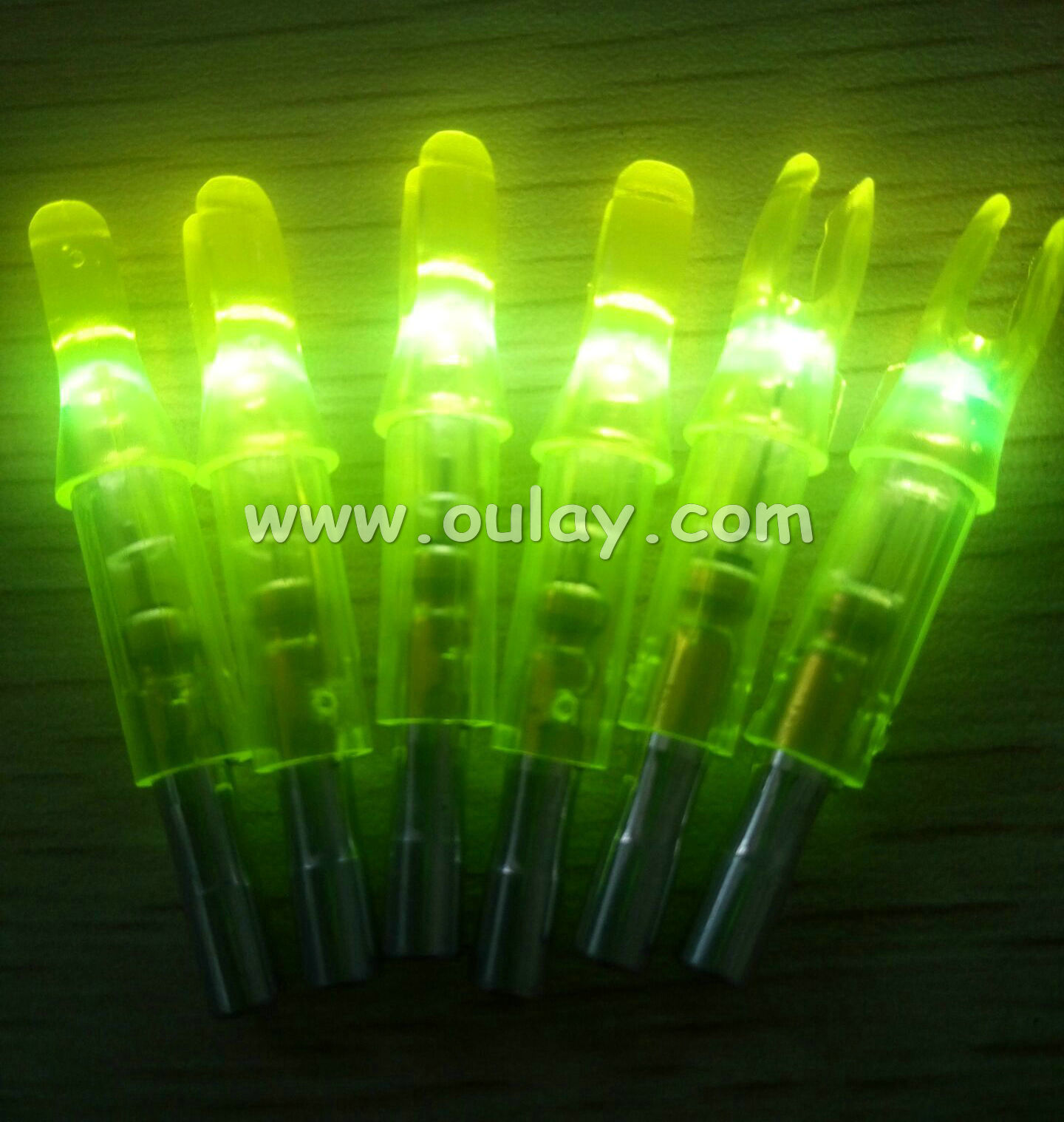 Dia6.2mm yellow LED arrow nocks