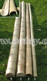 Big bamboo poles