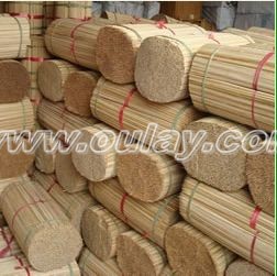 Natural bamboo sticks