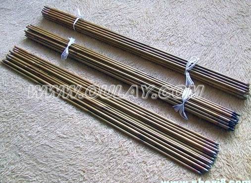 Bamboo arrow shafts