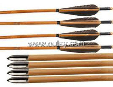 4 inch turkey fletchings arrows