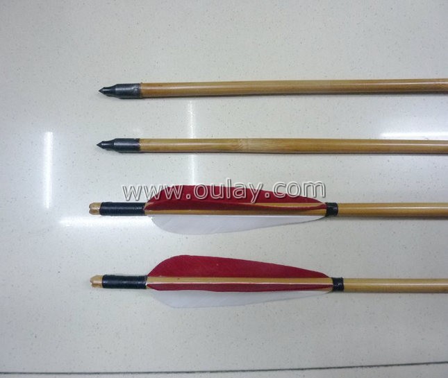 real fletchings bamboo arrows