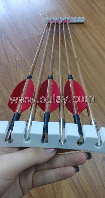 self nock bamboo arrows