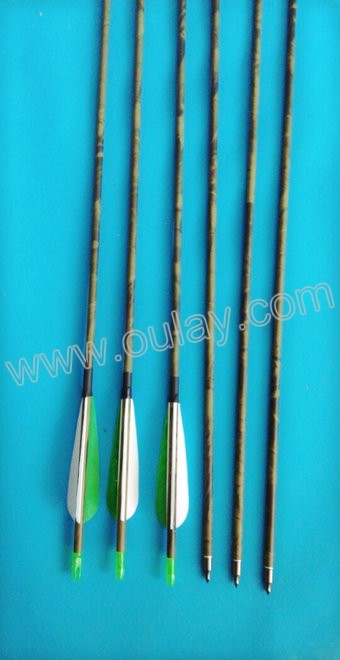 colorful carbon arrows for 55~70 lbs bow