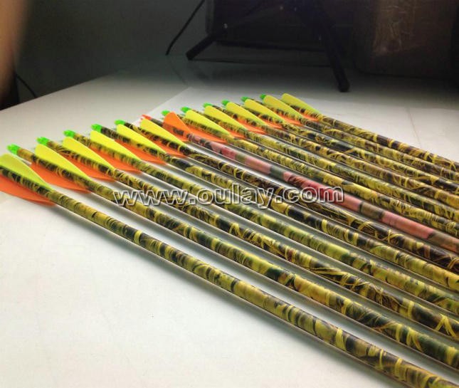 camouflag carbon fiber arrows