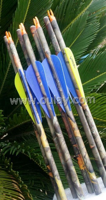 camo carbon arrows