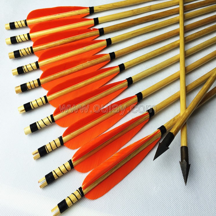 wood arrows for target shooting