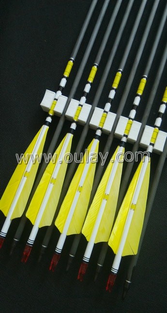 yellow cresting carbon arrows