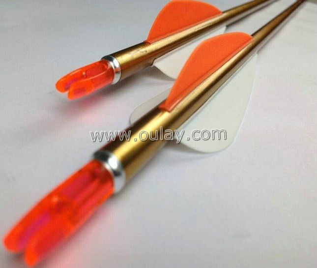 Gold Aluminum Target Arrows