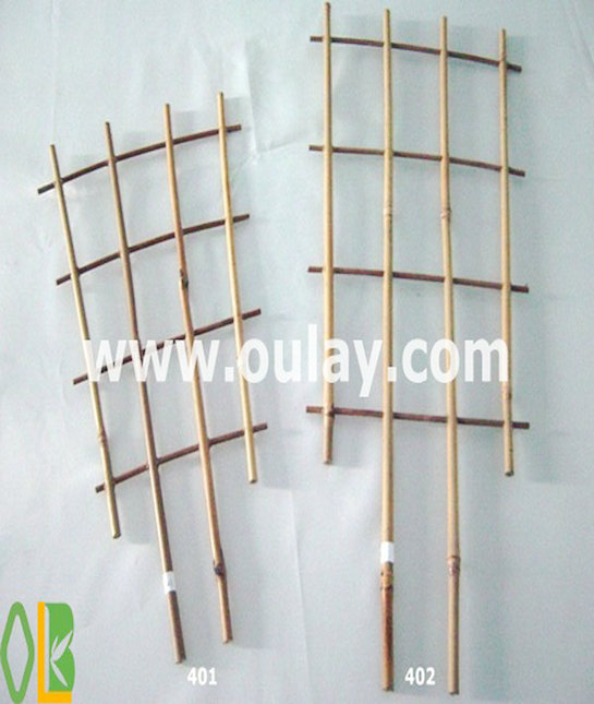 Garden bamboo trellis