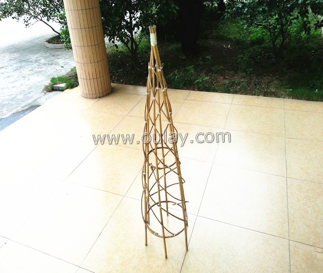 high bamboo trellis