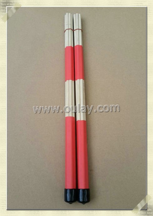 red drumbrush sticks