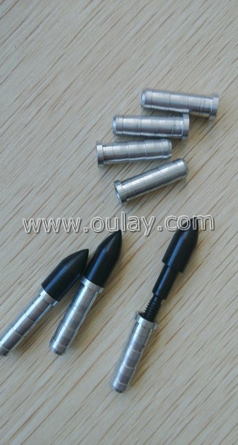 screw type arrow tips with adapters