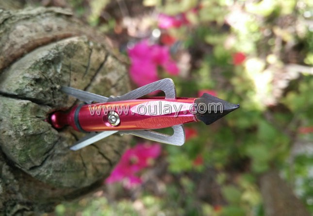 The third gener New red Expandable Broadheads