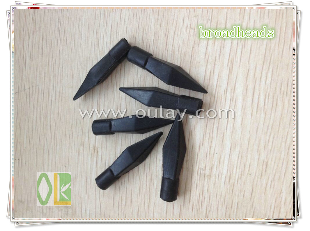 rubber arrow broadheads, hunting arrowheads for sale