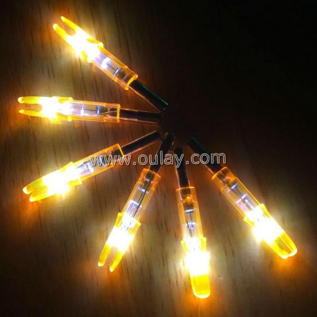 orange led arrow nocks