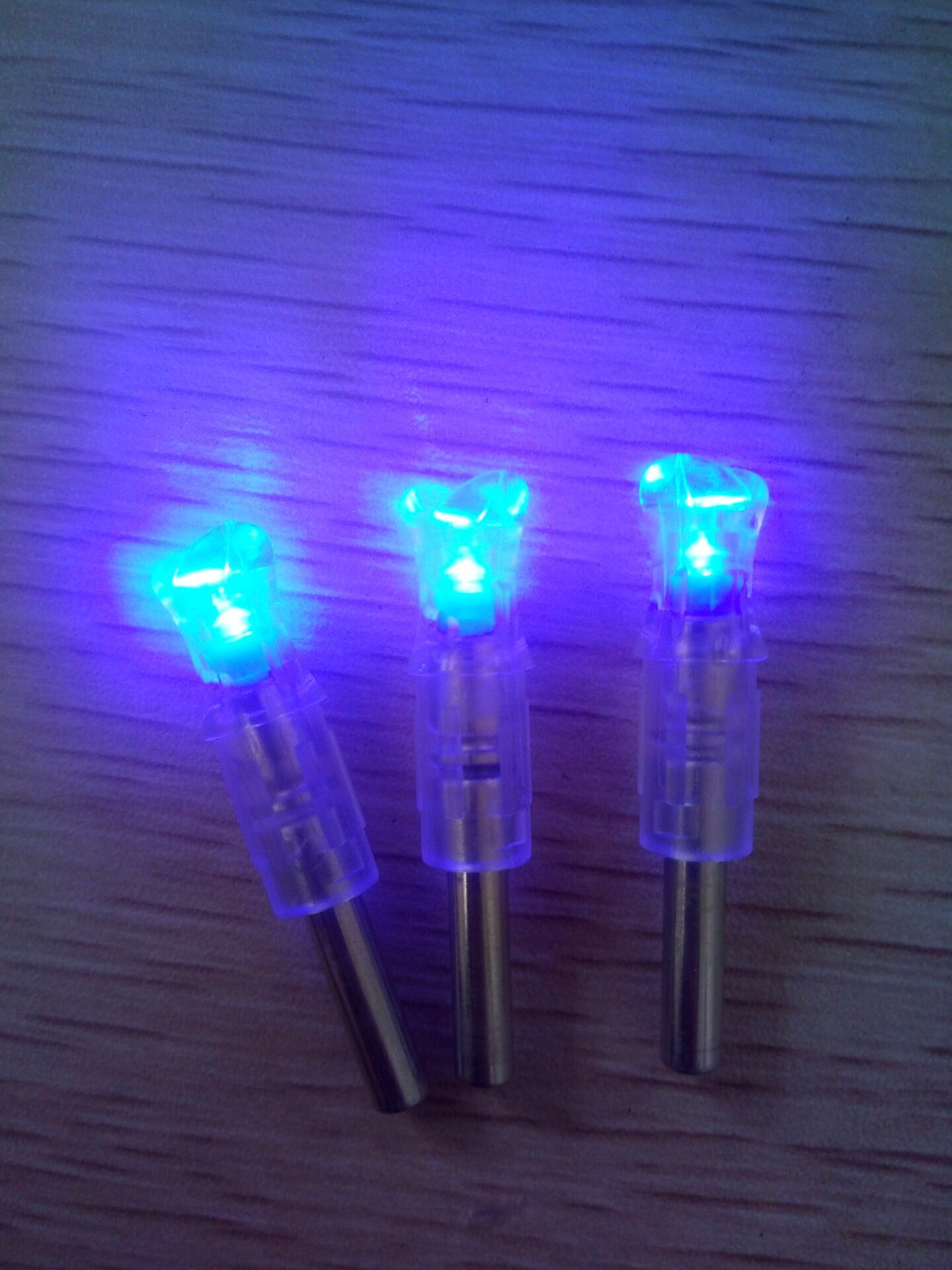 archery automtic blue lighting Led arrow nocks