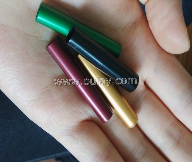 aluminium inserts with different colors